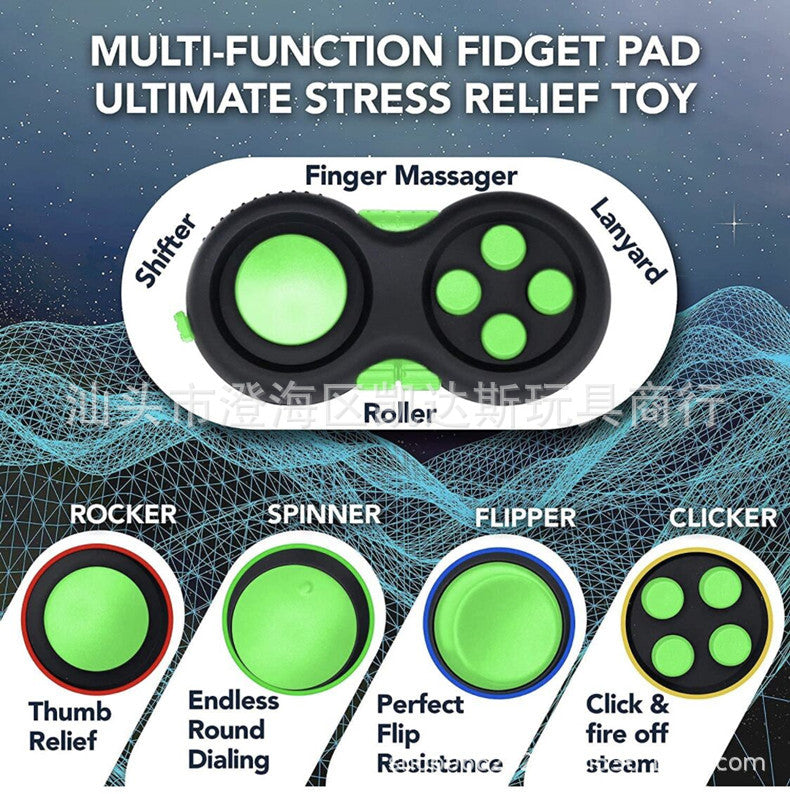 Cross-border stress-relief toy set toy releases pop bubbles with infinite cubes, easy to carry, suitable for children
