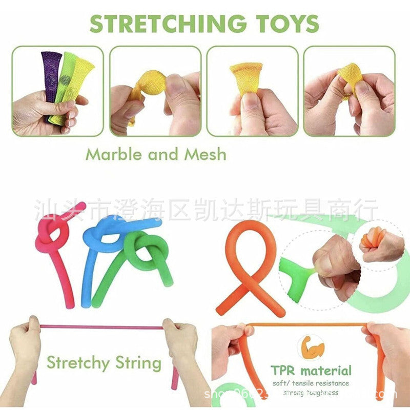 Cross-border stress-relief toy set toy releases pop bubbles with infinite cubes, easy to carry, suitable for children